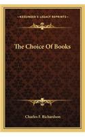 The Choice Of Books