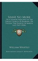 Sinne No More