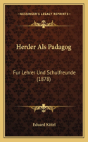 Herder Als Padagog