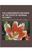 The Confederate Records of the State of Georgia Volume 4