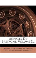 Annales de Bretagne, Volume 7...