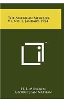 The American Mercury, V1, No. 1, January, 1924