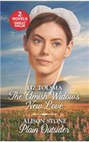 The Amish Widow's New Love and Plain Outsider