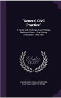 General Civil Practice