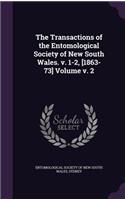 The Transactions of the Entomological Society of New South Wales. V. 1-2, [1863-73] Volume V. 2: (English)