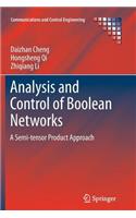 Analysis and Control of Boolean Networks