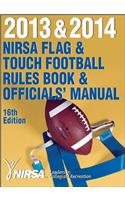 2013 & 2014 NIRSA Flag & Touch Football Rules Book & Officials' Manual 16th Edition