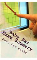 Baby Bar Exam Summary