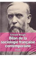 Bilan de la sociologie française contemporaine