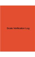 Scale Verification Log