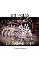 Bicycles Calendar 2017: 16 Month Calendar(English)