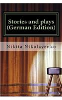 Stories and plays (German Edition)