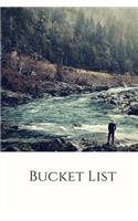 Bucket List: River Reflection, Bucket List Journal, Checklist, Ideas, Goals, Dreams & Deadlines, Travel Book, Notebook