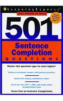 501 Sentence Completion Questions