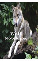 Wolf Theme Notebook