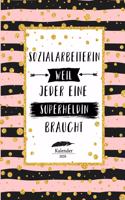 Sozialarbeiterin Kalender 2020: Geschenk Wochenplaner, Terminkalender 2020 für Beruf, Studium, Zubehör, Danke Geschenkidee zu Weihnachten unter 10 Euro als Planer Organizer, Timer,
