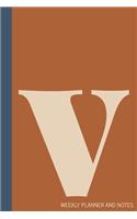 v - Weekly Planner and Notes