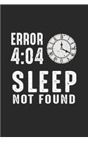 Error 4