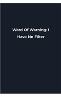 Word Of Warning