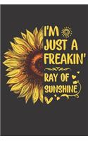 Notebook Hippie peace love sunshine