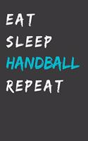Handball: A5 Dodgrid I Agenda Journal I A5 gebunden I 120 Seiten I Softcover I matt I Geschenk Handballerin Handballer