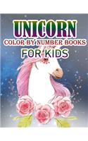 Unicorn Color By Number Books For Kids