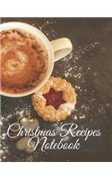 Christmas Recipes Notebook
