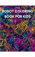 My Cute Robot Coloring Book for Kids