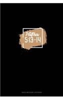 Matthew 5: 13-14: Gas & Mileage Log Book(156 Gas & Mileage Log Book)