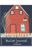 Bullet Journal Notebook: Daily Notebook to Write in Bullet Dots & Dot Grid Paper 120 Pages 8.5" X 11."