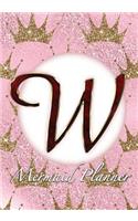W Mermaid Planner