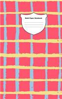 Math Paper Notebook: Graph Paper 5x5 (Five Squares Per Inch) Squared Graphing Journal Paper (Each Square 0.20