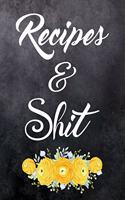 Recipes and Shit: Cooking Recipe Books Document Favorite
