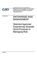 Enterprise risk management, selected agencies' experiences illustrate good practices in managing risk: report to the Committee on Oversight and Government Reform, House of Representatives.