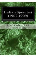 Indian Speeches (1907-1909)