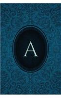 Monogram a Notebook: Blank Journal Diary Log