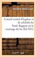 Conseil Central d'Hygiène Et de Salubrité Du Département Du Nord