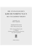 Die Evangelischen Kirchenordnungen Des XVI. Jahrhunderts