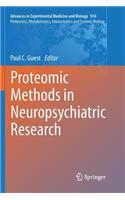 Proteomic Methods in Neuropsychiatric Research