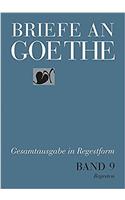 Briefe an Goethe