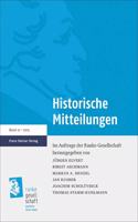 Historische Mitteilungen 27 (2015)