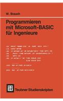Programmieren Mit Microsoft-Basic Für Ingenieure