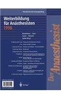 Der Anaesthesist Weiterbildung Für Anästhesisten 1998