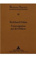 Emanzipation Aus Der Didaxe