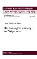 Die Zulaessigkeitspruefung Im Zivilprozess