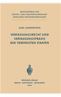 Verfassungsrecht Und Verfassungspraxis Der Vereinigten Staaten