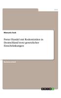 Freier Handel mit Rodentiziden in Deutschland trotz gesetzlicher Einschränkungen