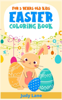 Easter Coloring Book For 5 Years Old Kids