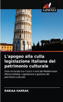 L'apogeo alla culla legislazione italiana del patrimonio culturale