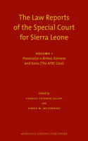 Law Reports of the Special Court for Sierra Leone (2 Vols.)